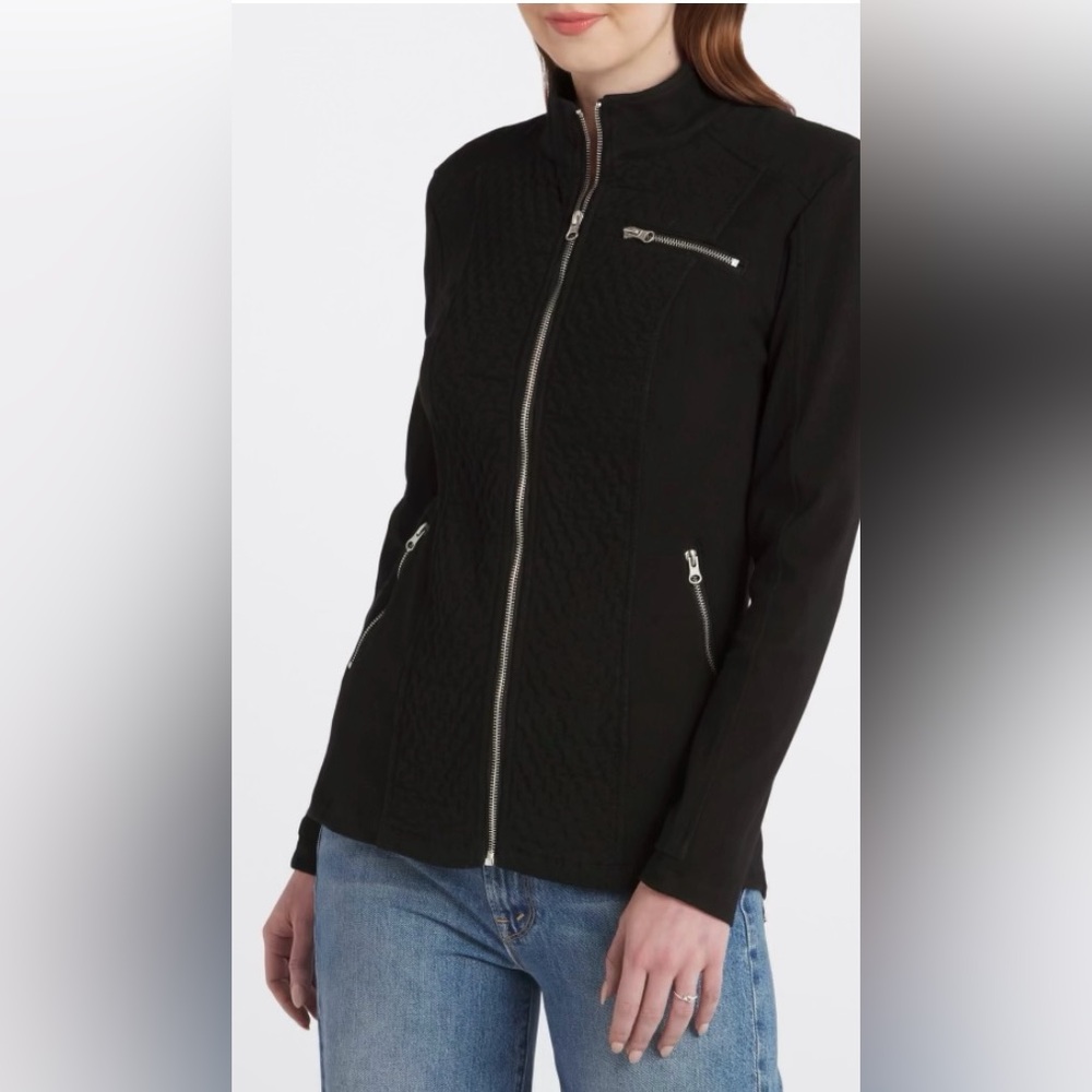 Liverpool Nereus Quilted Panel Denim Jacket
